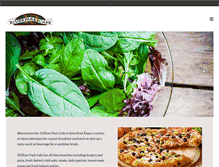 Tablet Screenshot of 10riverparkcafe.com